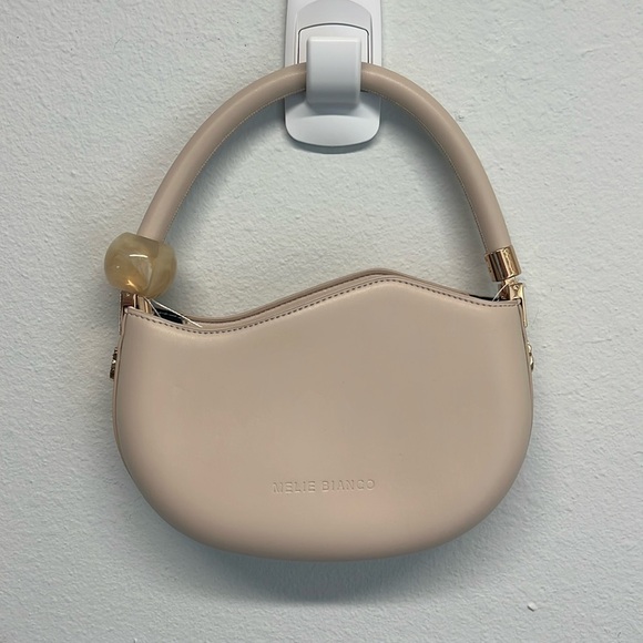 Melie Bianco Jennie Recycled Vegan Crossbody Bag | In Cream  ✨ - Picture 1 of 10